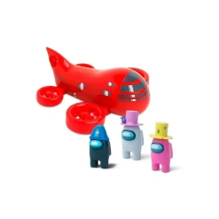 Among Us - Nave espacial con 3 figuras