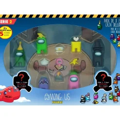 Among Us - Pack 8 figuras y accesorios (varios modelos)