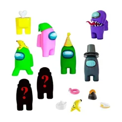 Among Us - Pack 8 figuras y accesorios (varios modelos)