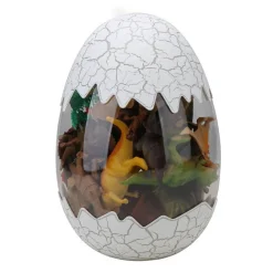 Animal World - Huevo de dinosauro con 33 figuras