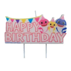 Baby Shark - Velas Happy Birthday