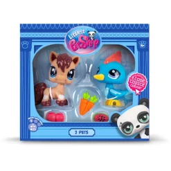 Bandai - Littlest PetShop - Dúo de Figuras (Varios modelos) ㅤ