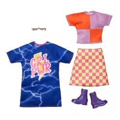 Barbie - 2 pack de vestidos y accesorios de moda (Varios modelos)