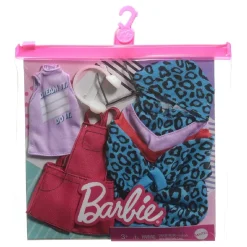 Barbie - 2 pack de vestidos y accesorios de moda (Varios modelos)