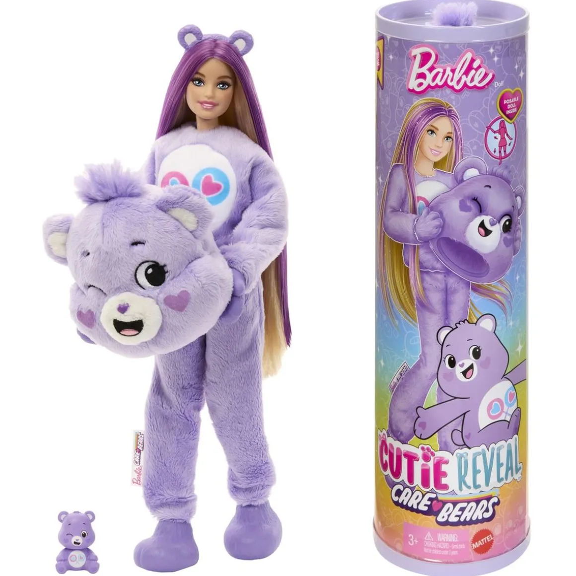 Barbie - Cutie Reveal Care Bears - Osita generosa