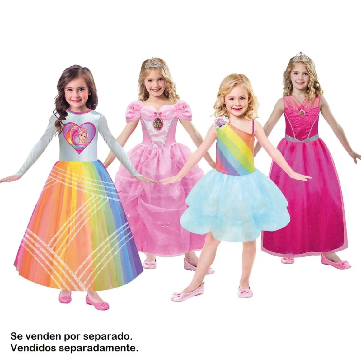 Barbie - Disfraz infantil 5-7 años (varios modelos)