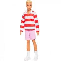 Barbie - Ken Fashionista con polo de rayas