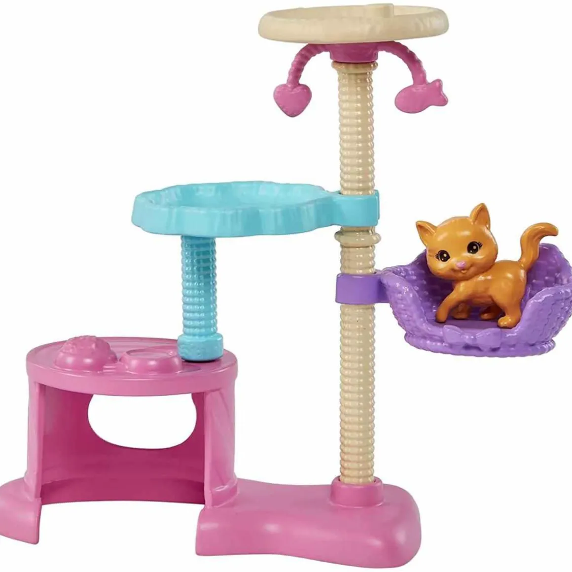 Barbie - Kitty Condo - Muñeca y gatitos
