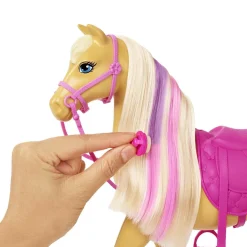 Barbie - Muñeca con caballo y poni