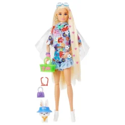 Barbie - Muñeca Extra - Conjunto de flores