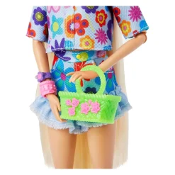 Barbie - Muñeca Extra - Conjunto de flores