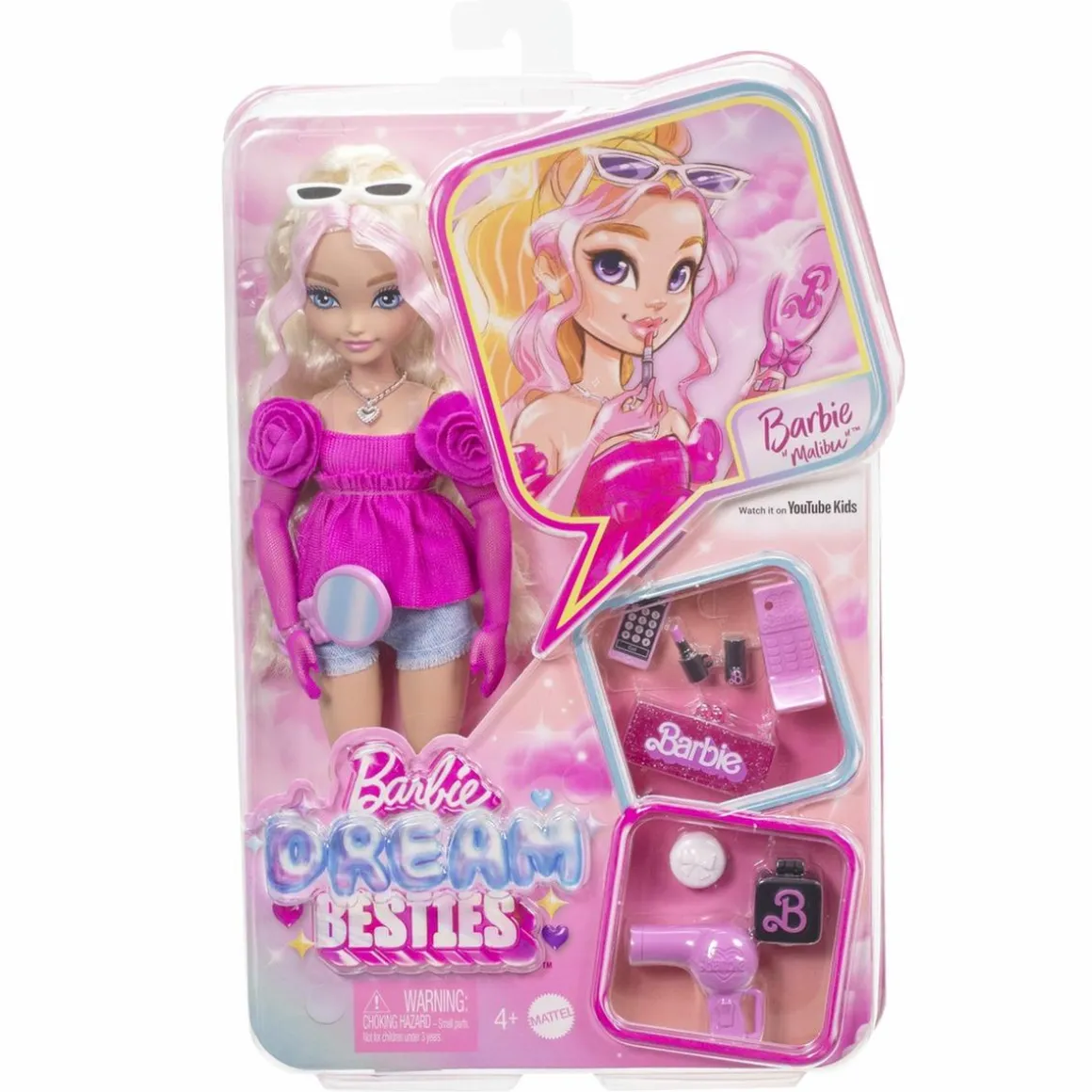 Barbie - Muñeca fashion dream besties Malibú