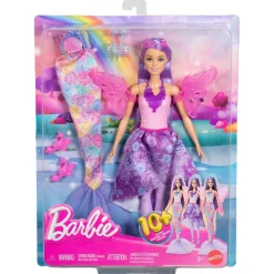 Barbie - Muñeca Moda Fantasía Sirena