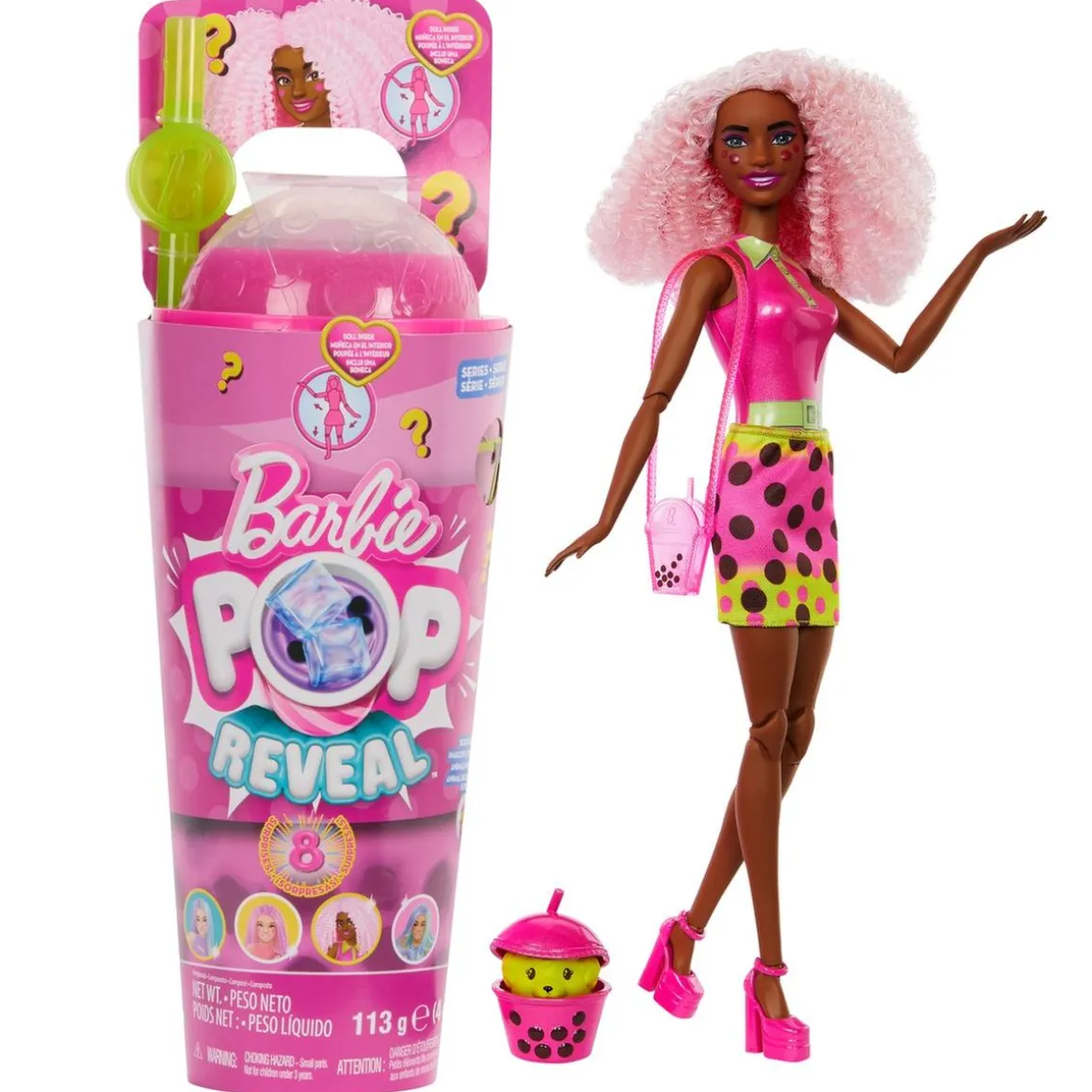 Barbie - Muñeca Pop reveal té de burbujas