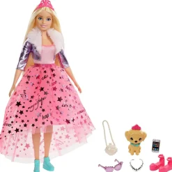 Barbie - Muñeca Rubia Princess Adventure