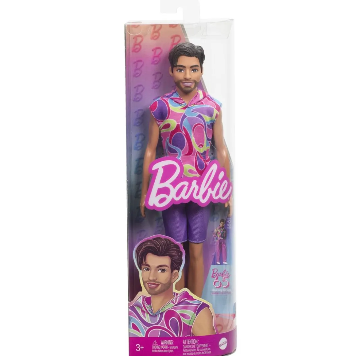 Barbie - Muñeco Ken fashionista totally hair