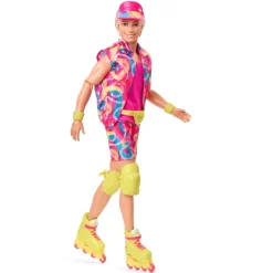 Barbie - Muñeco patinador con estilo retro y patines en línea ㅤ