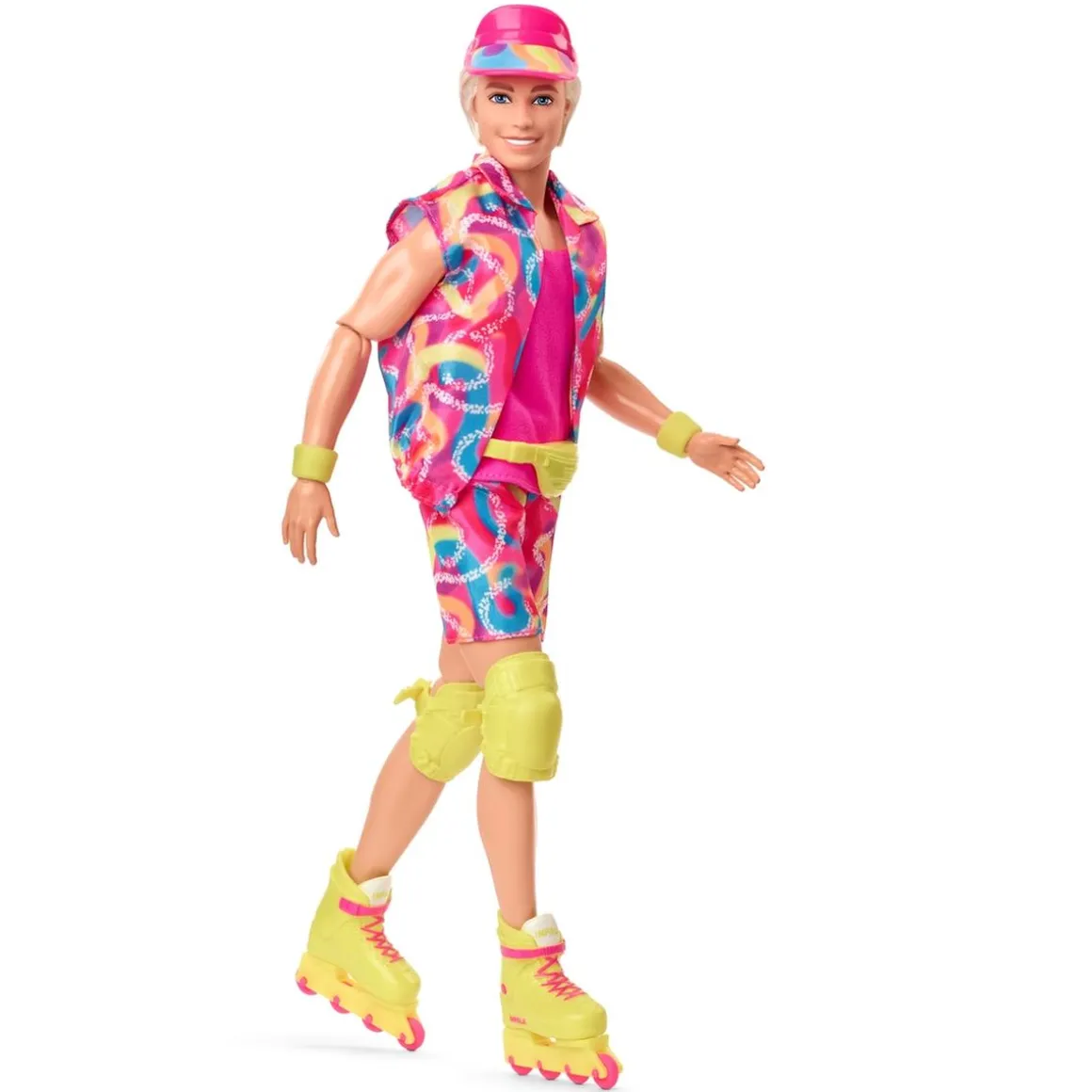 Barbie - Muñeco patinador con estilo retro y patines en línea ㅤ