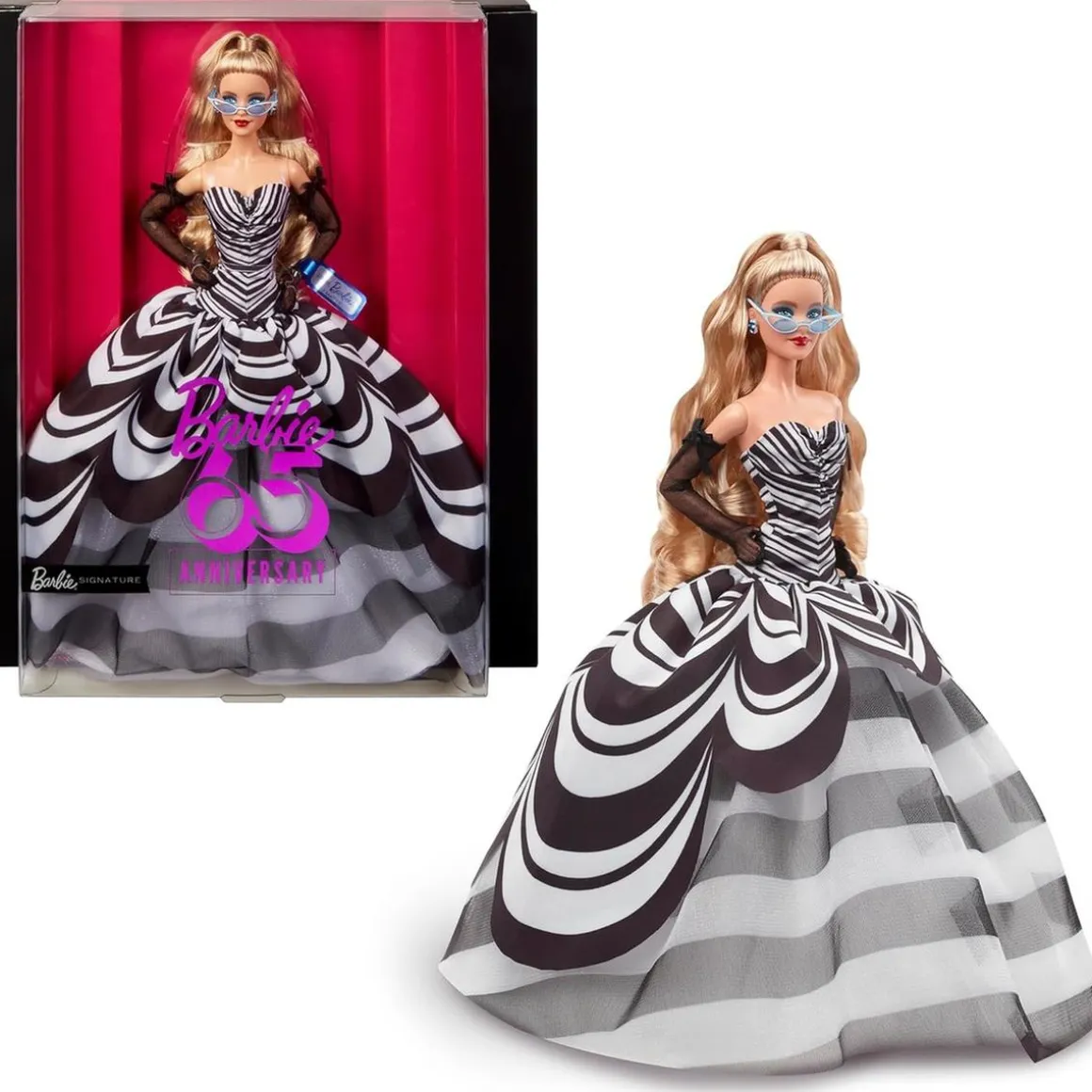 Barbie - Signature 65 Aniversario Muñeca Rubia ㅤ