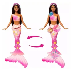 Barbie - Sirena Flores Mágicas - Morena