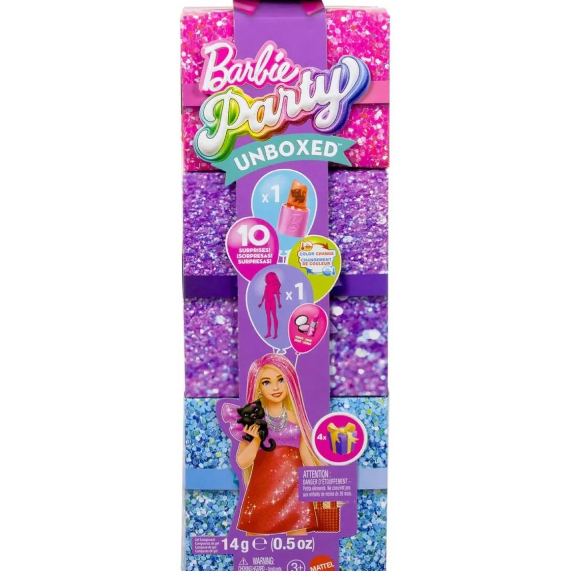 Barbie Party Unboxed GRWM Rojo