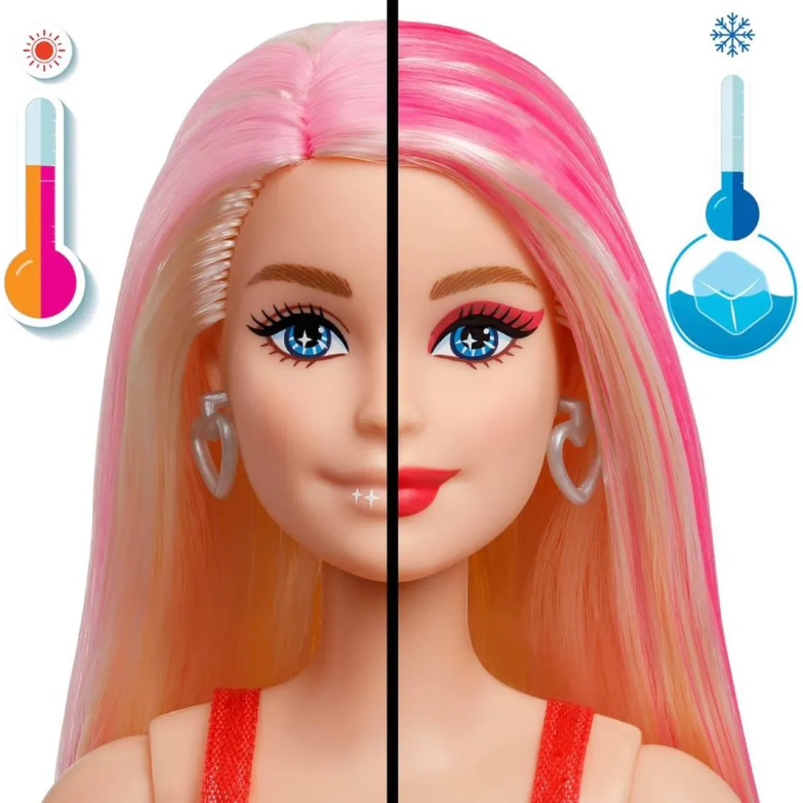 Barbie Party Unboxed GRWM Rojo