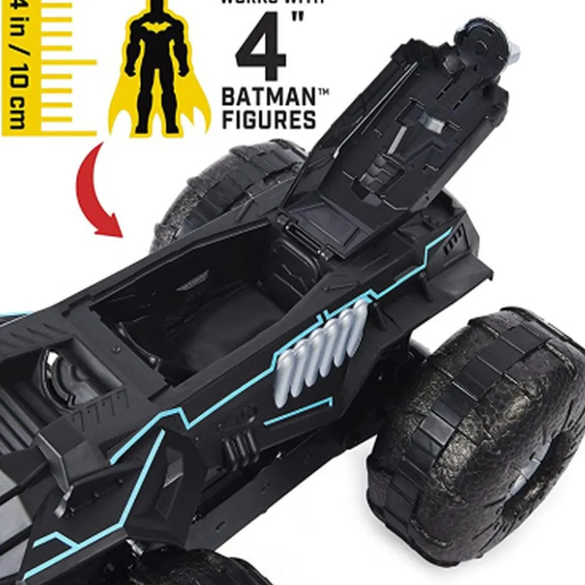 Batman - Batmóvil Todoterreno Radio Control