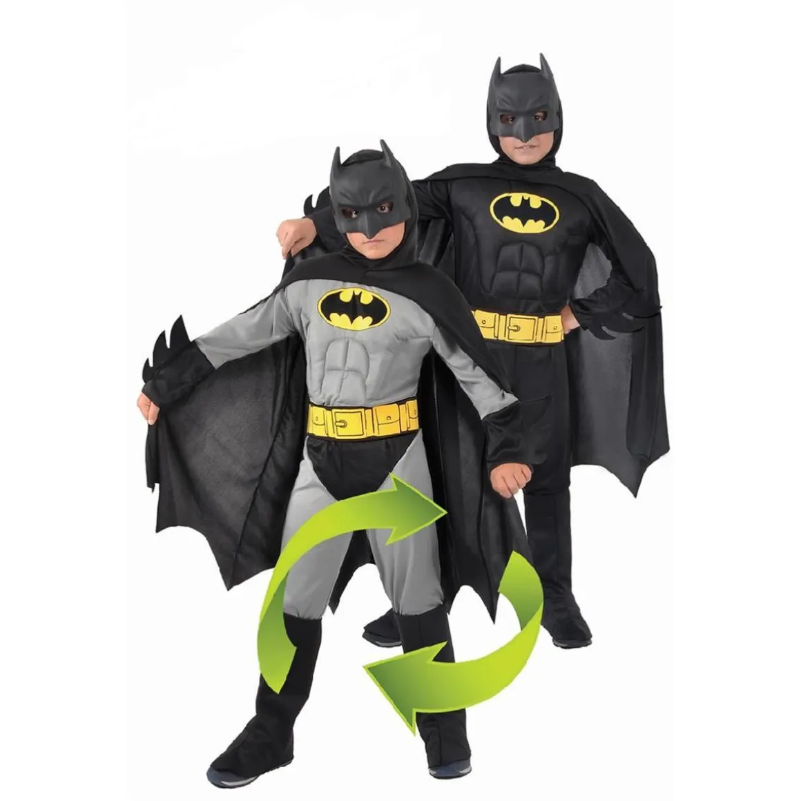 Batman - Disfraz reversible 10-12 años