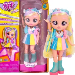 Bebés Llorones - Best Friends Forever Serie 3 Jenna con pelo largo y 9 accesorios ㅤ