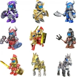 Bizak - Heropod World of Armours: Construye y colecciona guerreros y caballos articulados (Varios modelos) ㅤ