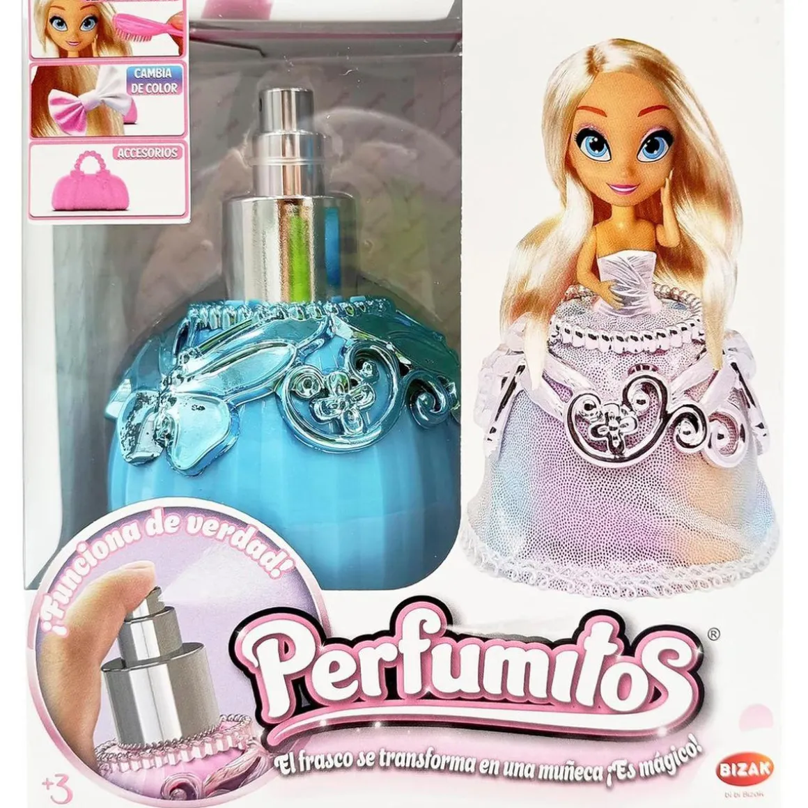 Bizak - Muñeca sorpresa aromática multicolor (Varios modelos) ㅤ