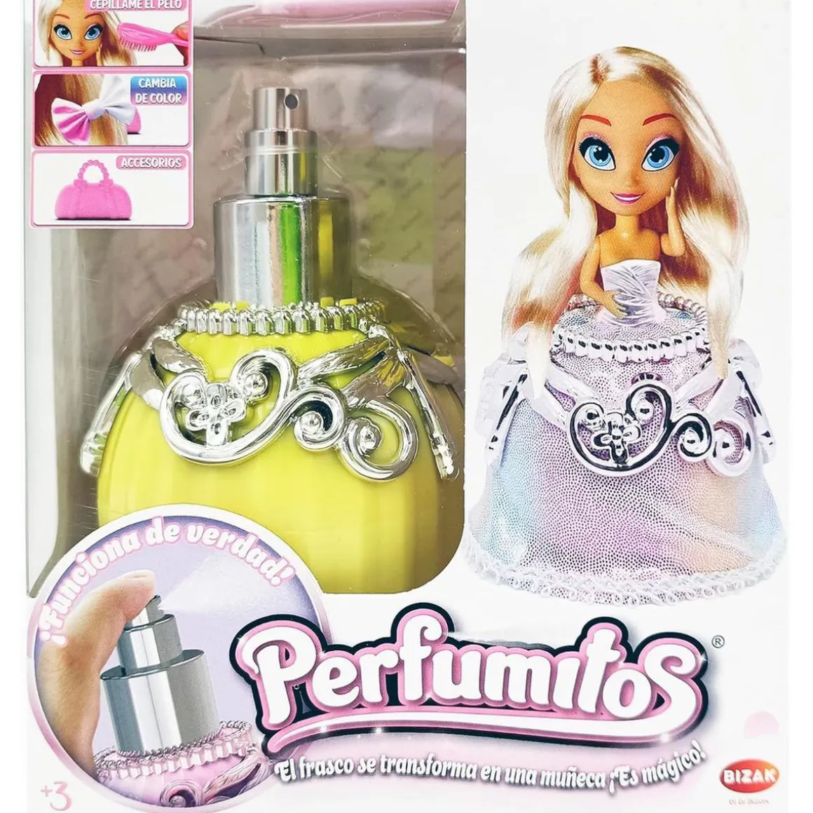 Bizak - Muñeca sorpresa aromática multicolor (Varios modelos) ㅤ