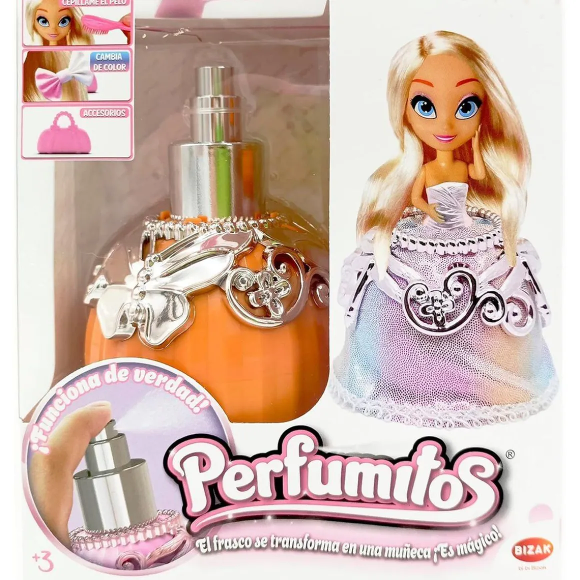 Bizak - Muñeca sorpresa aromática multicolor (Varios modelos) ㅤ