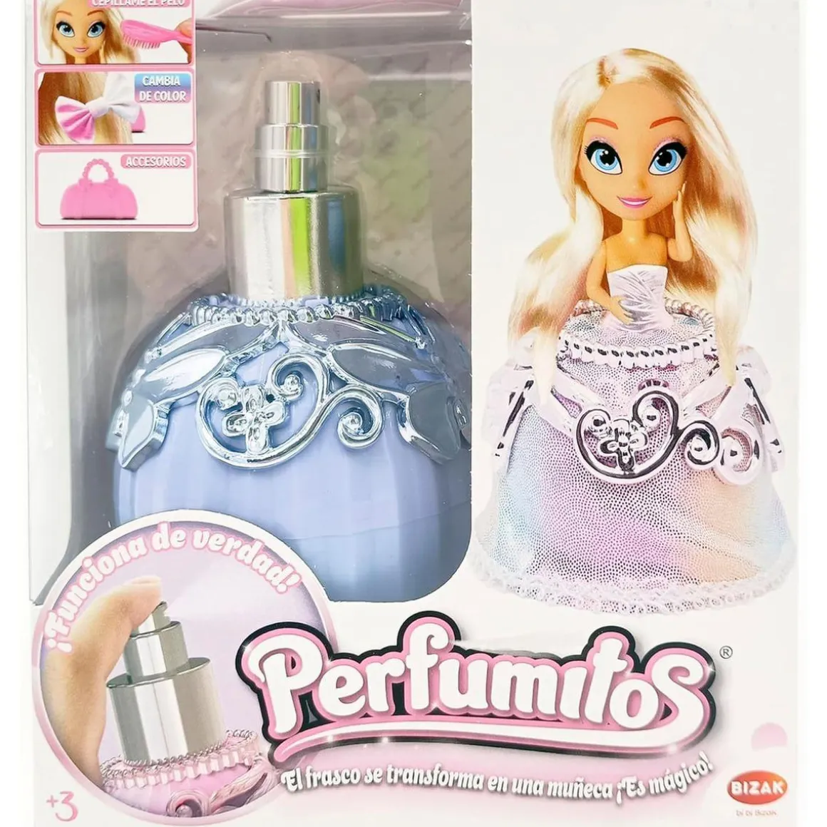 Bizak - Muñeca sorpresa aromática multicolor (Varios modelos) ㅤ