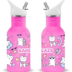 Cantimplora acero dancing cats 500 ml