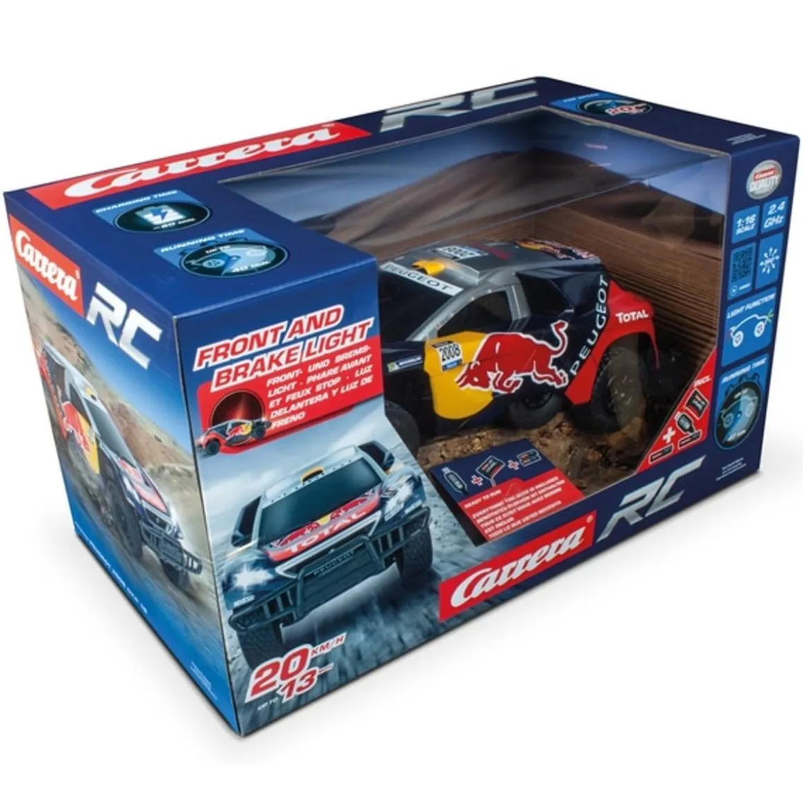 Carrera - Coche Radiocontrolado Peugeot 1/16