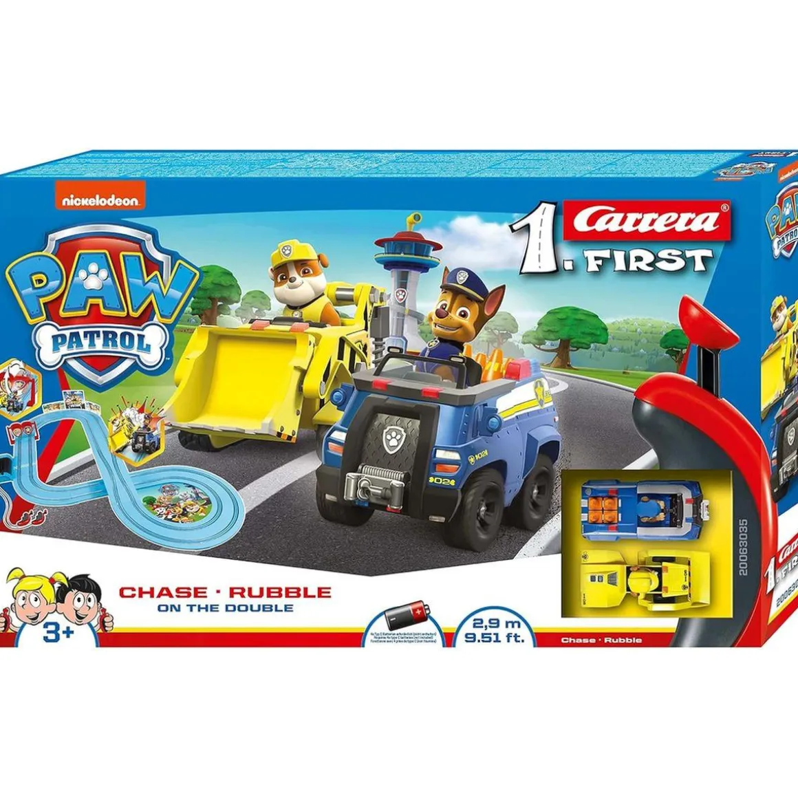 Carrera - Patrulla Canina - Pista De Carreras Chase Rubble On The Doub ㅤ