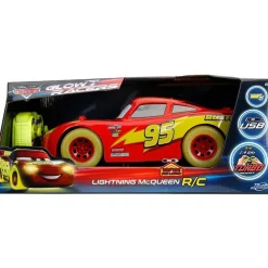 Cars - Coche R/C Rayo McQueen Glow Racers