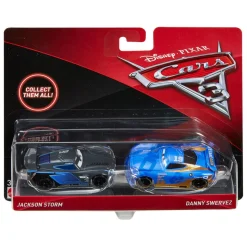 Cars - Jackson Storm y Danny Swervez - Pack 2 Coches Cars 3