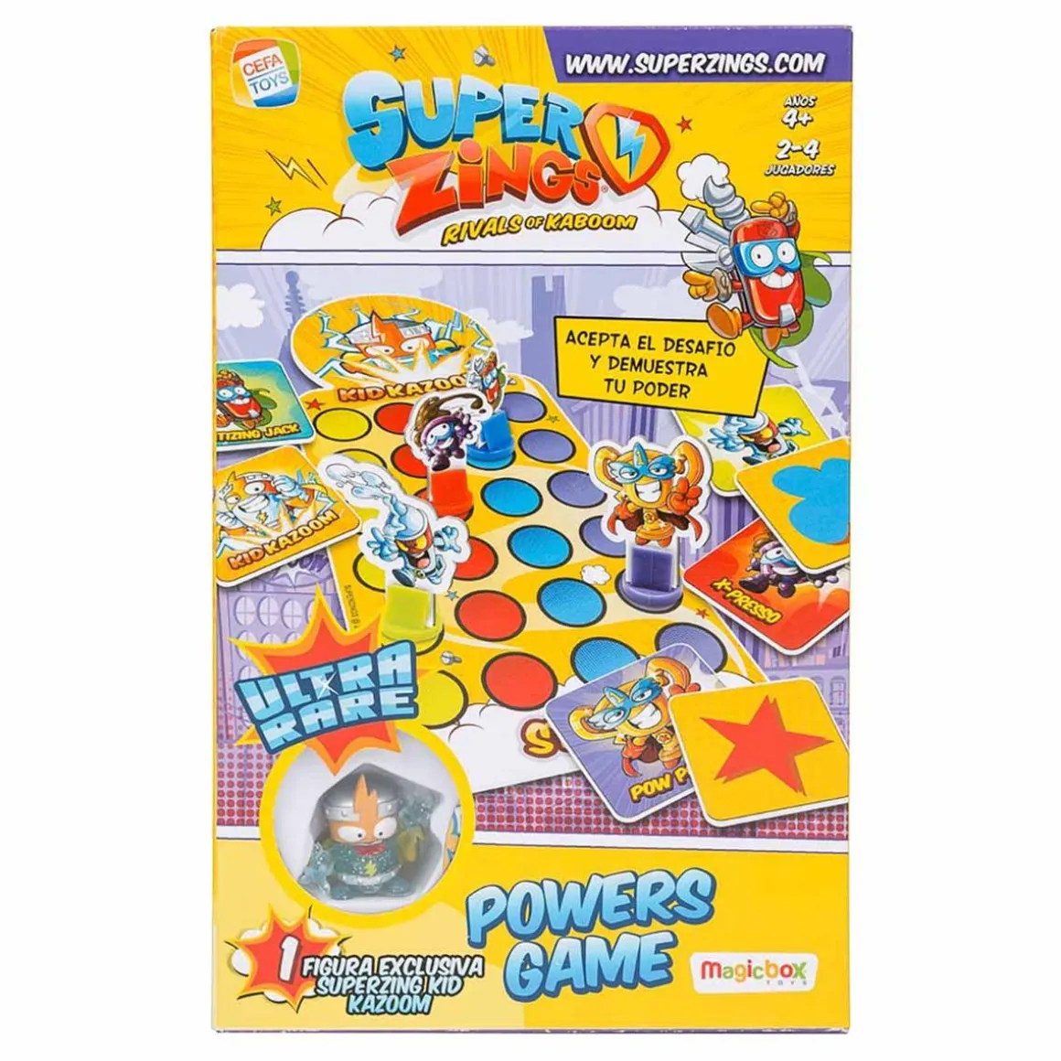 Cefa - SuperZings - Powers Game juego de mesa