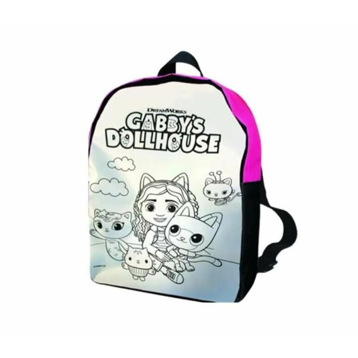 Cefa Toys - Gabbys Dollhouse - Mochila para Colorear