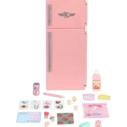 Cefa Toys - Mini frigorífico de juguete real ㅤ