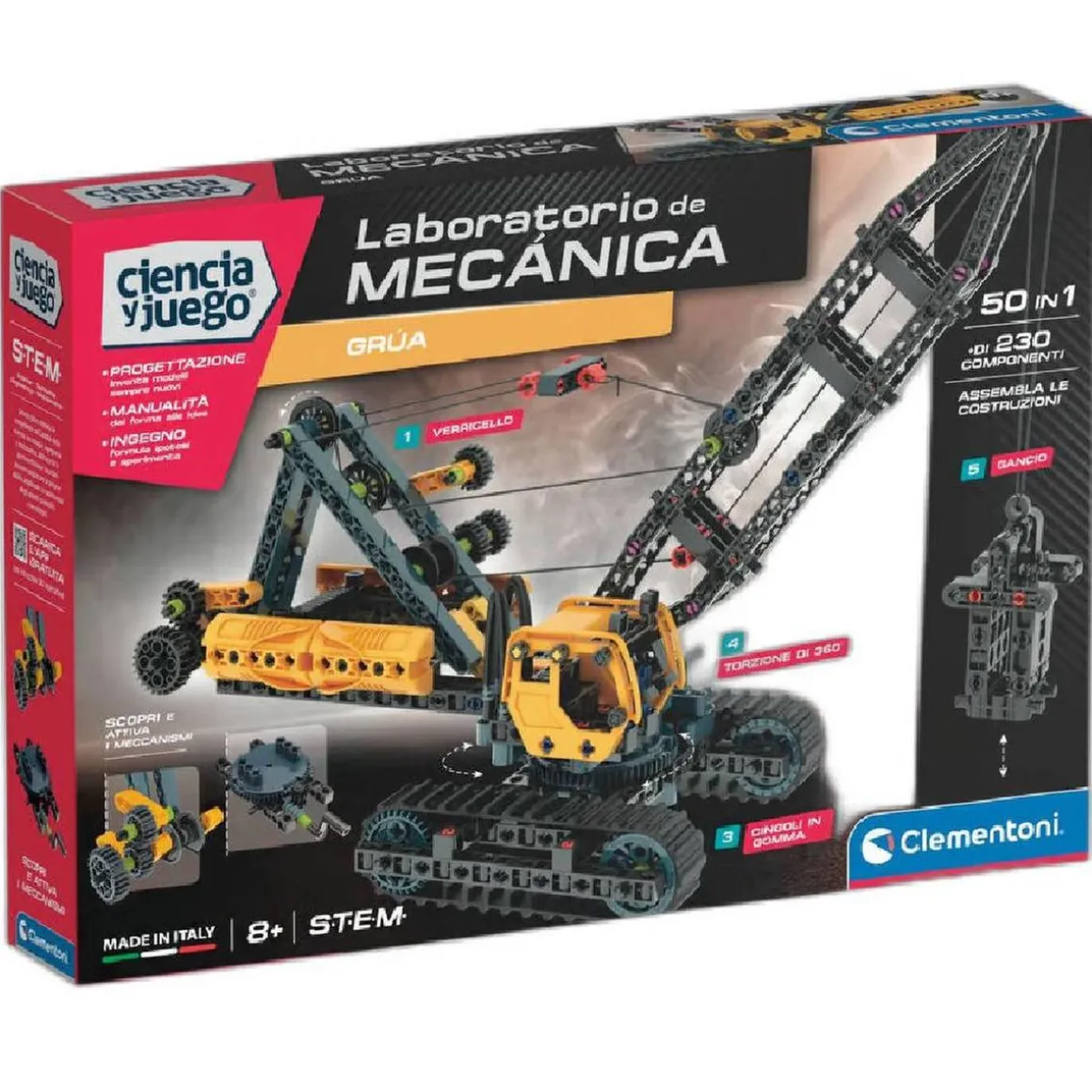 Ciencia y Juego - Laboratorio de Mecánica - Grúa