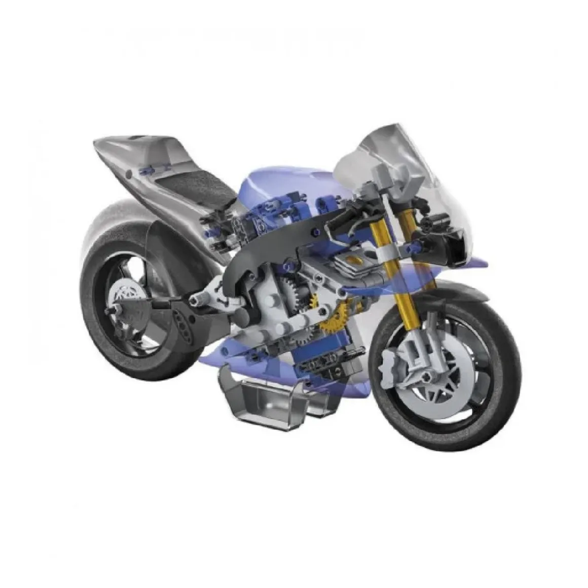 Ciencia y juego - Mechanics: Yamaha M1