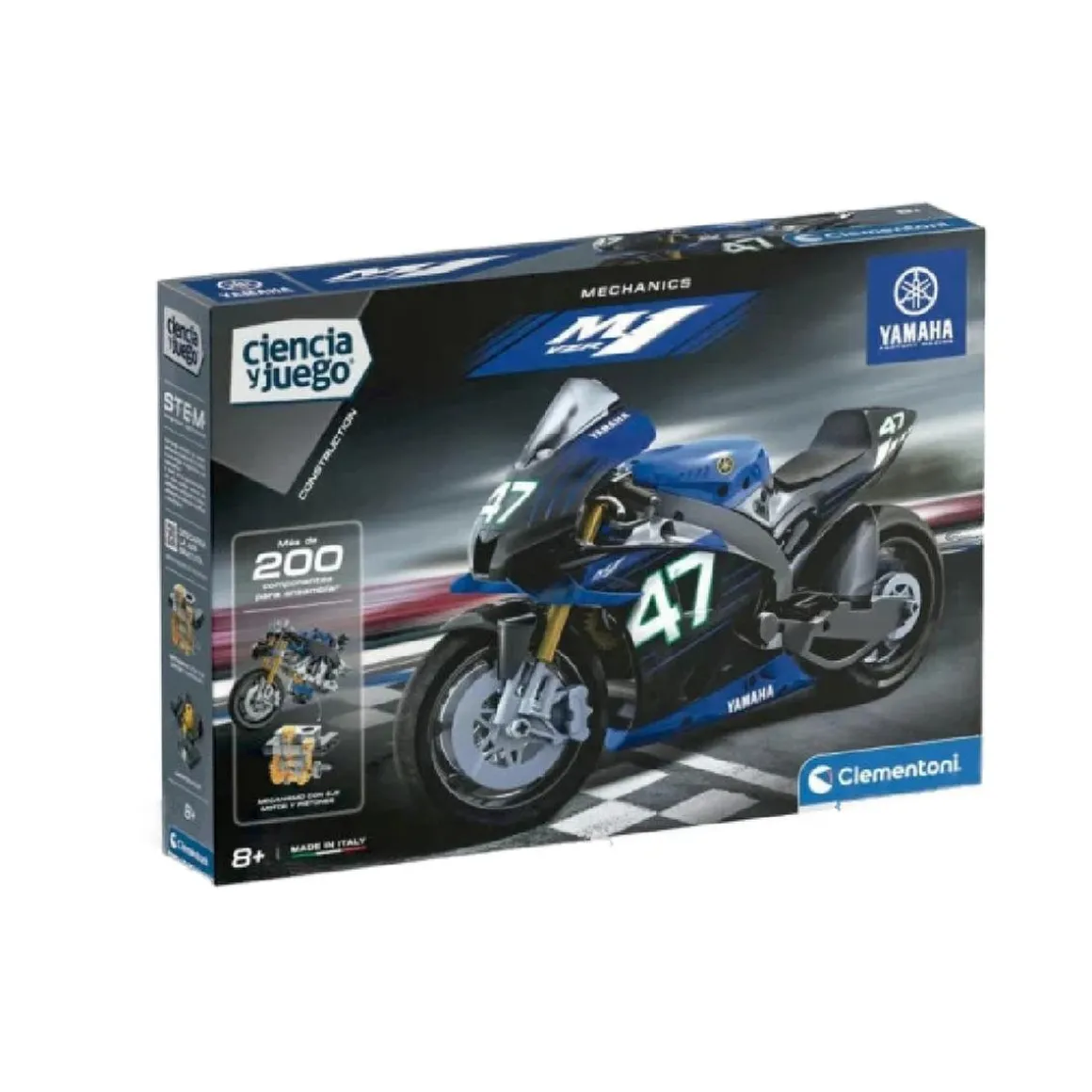 Ciencia y juego - Mechanics: Yamaha M1