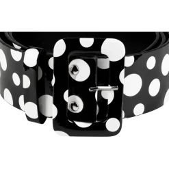 Cinturón de color negro, tamaño aproximado 120 x 5 cm ㅤ