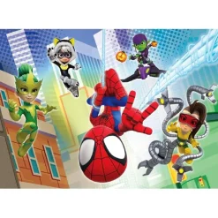 Clementoni - 2 Puzzles 60 piezas - Spidey y su Superequipo