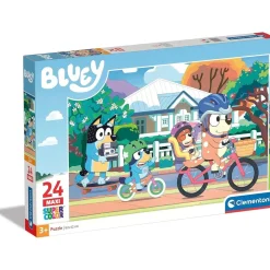Clementoni - Bluey - Puzzle 24 piezas Maxi