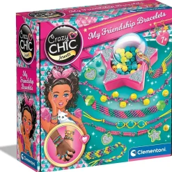 Clementoni - Crazy chic pulseras de amistad