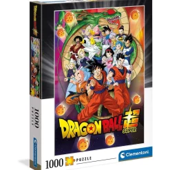 Clementoni - Dragon Ball - Puzzle diseño de dragón 1000 piezas ㅤ